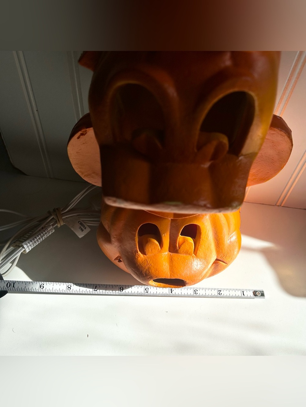 Trendmasters Disney Light Foam Pumpkin Stack 1998 Mickey Donald Goofy Halloween - Picture 8 of 16